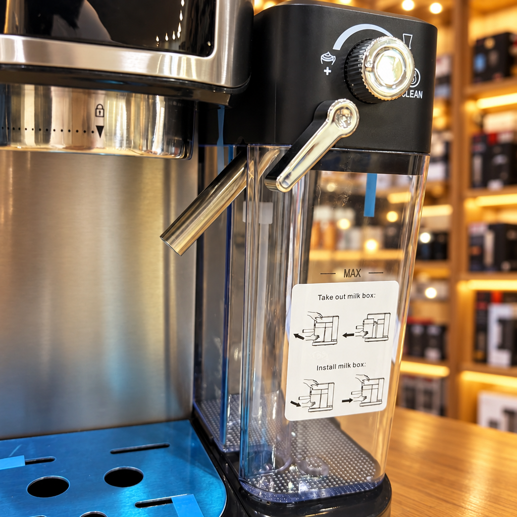 Goldenmann Espresso Coffee Maker – 1350W, 20 BAR, 1.0L