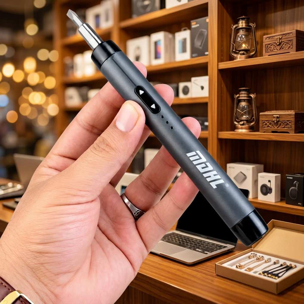 MDHL cordless screwdriver detail