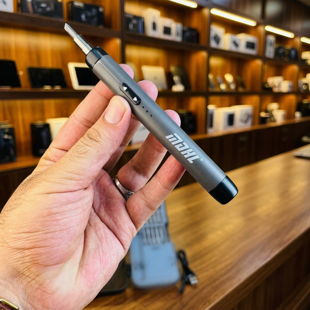 MDHL portable electric screwdriver close-up