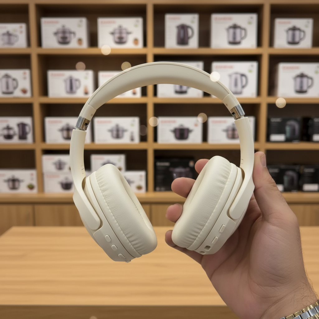 Kamal MARS H2 - black headphones full front view