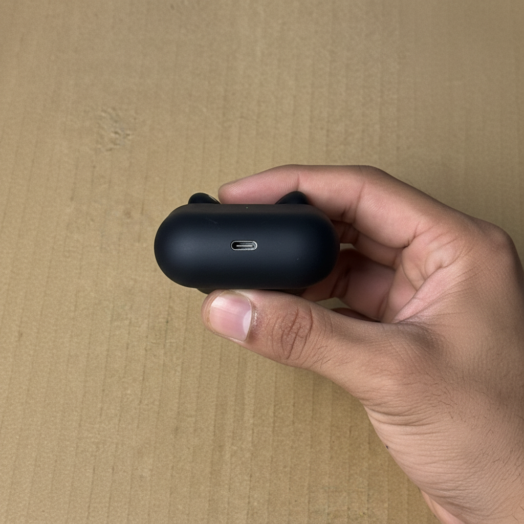 Gift AirPods - USB-C port close-up