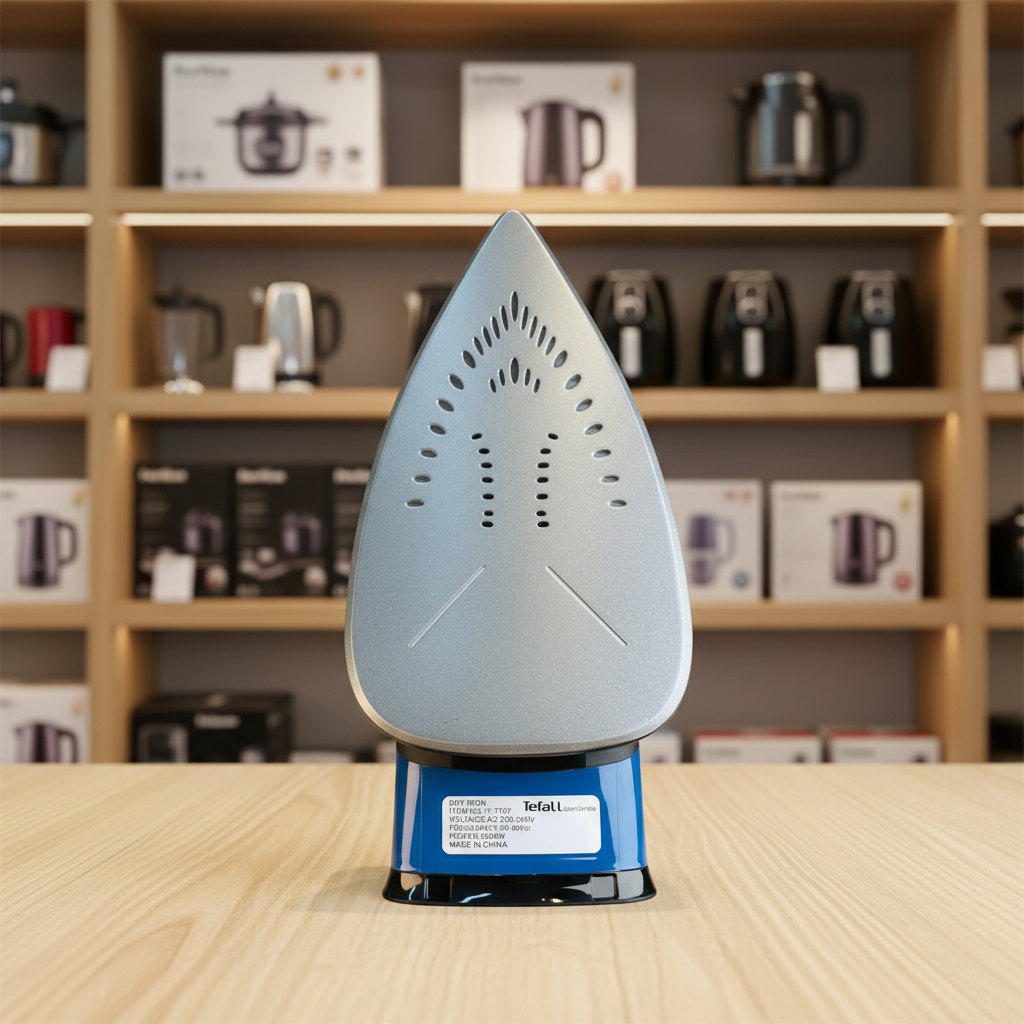 Tefall Dry Iron T-7707 - Soleplate view - Premium Showroom