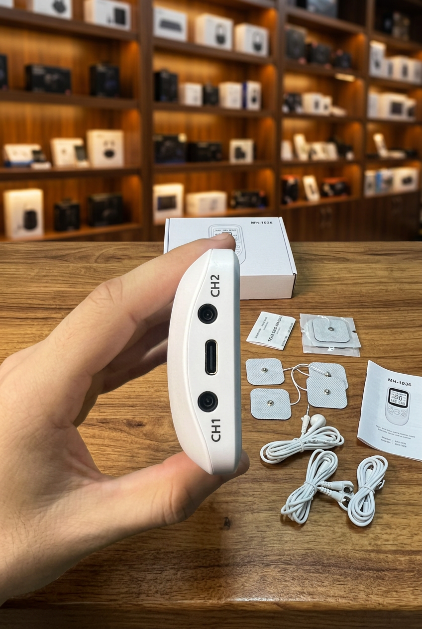 Digital pulse massager complete kit