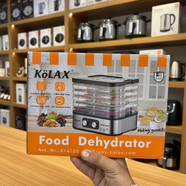 KöLAX 5-Tray Food Dehydrator | Art.-Nr. 914105 | Germany Brand