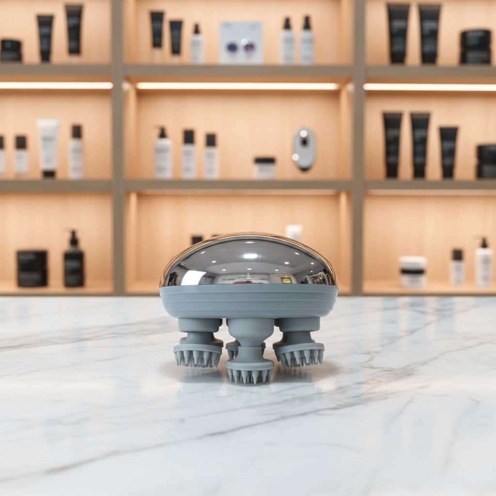 Blueidea Smart Scalp Massager - Rose gold dome top - Premium Beauty Display