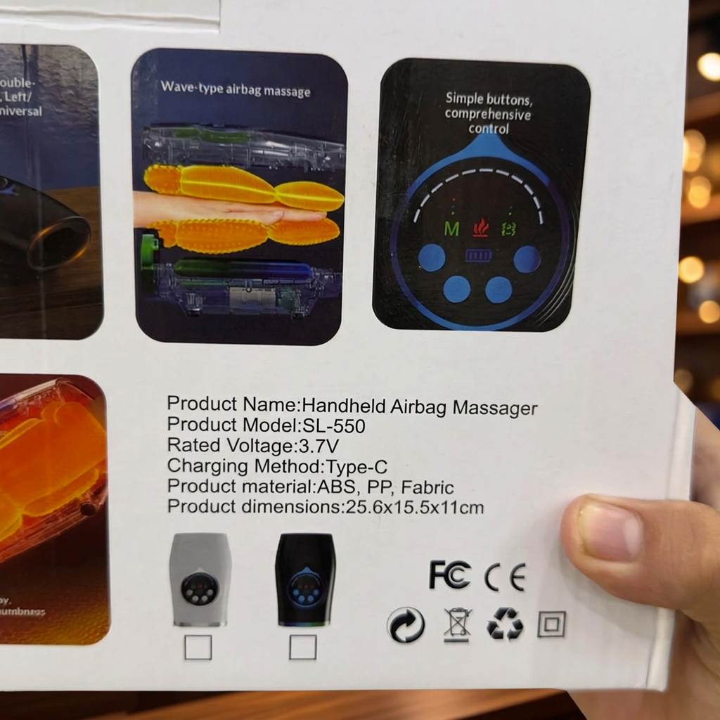 SL-550 packaging specifications