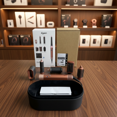 Dyson Airwrap i.d. HS08 Multi-Styler | Straight+Wavy | Rose Gold | 6 Attachments | EU Version