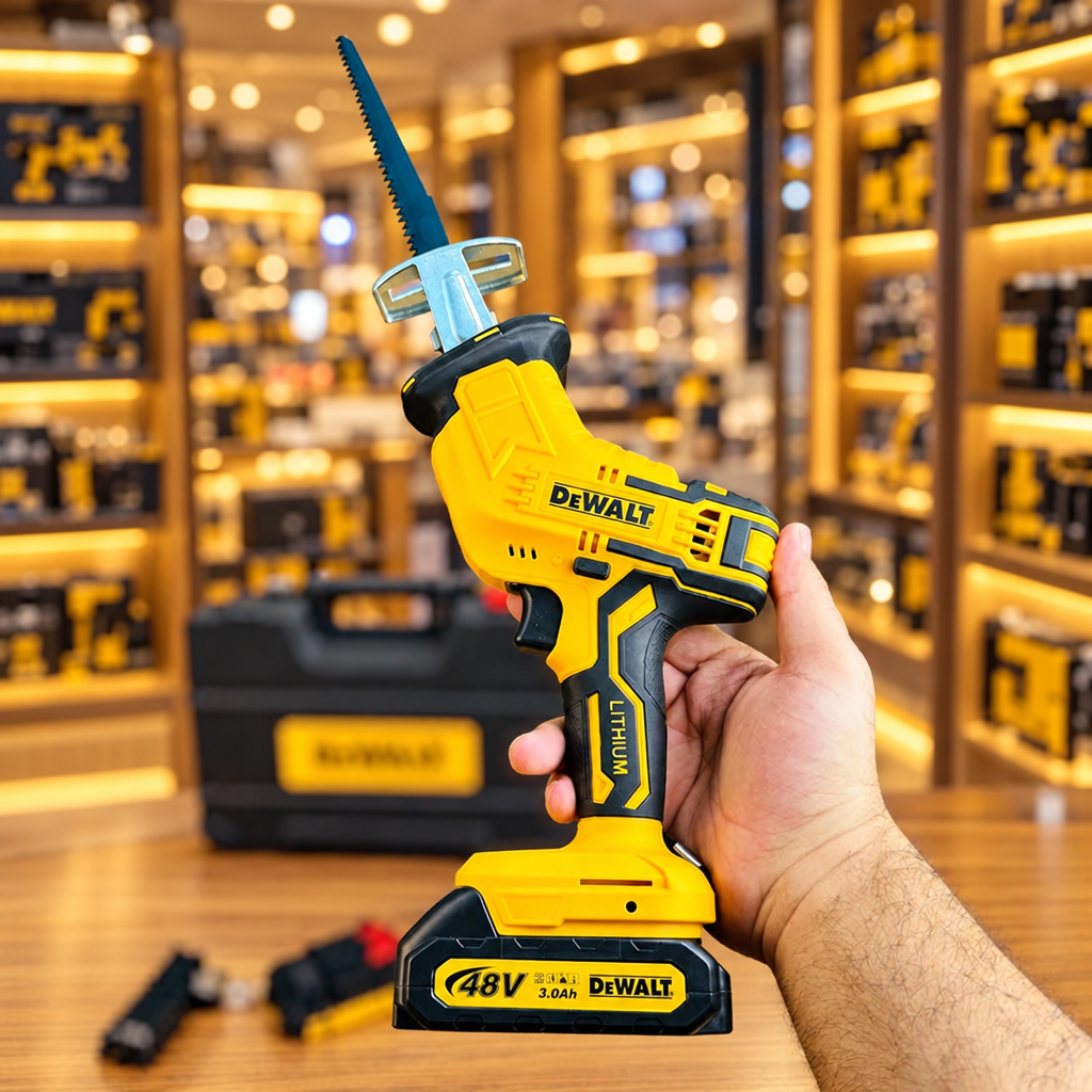 DeWalt Cordless Reciprocating Saw with 2 Batteries