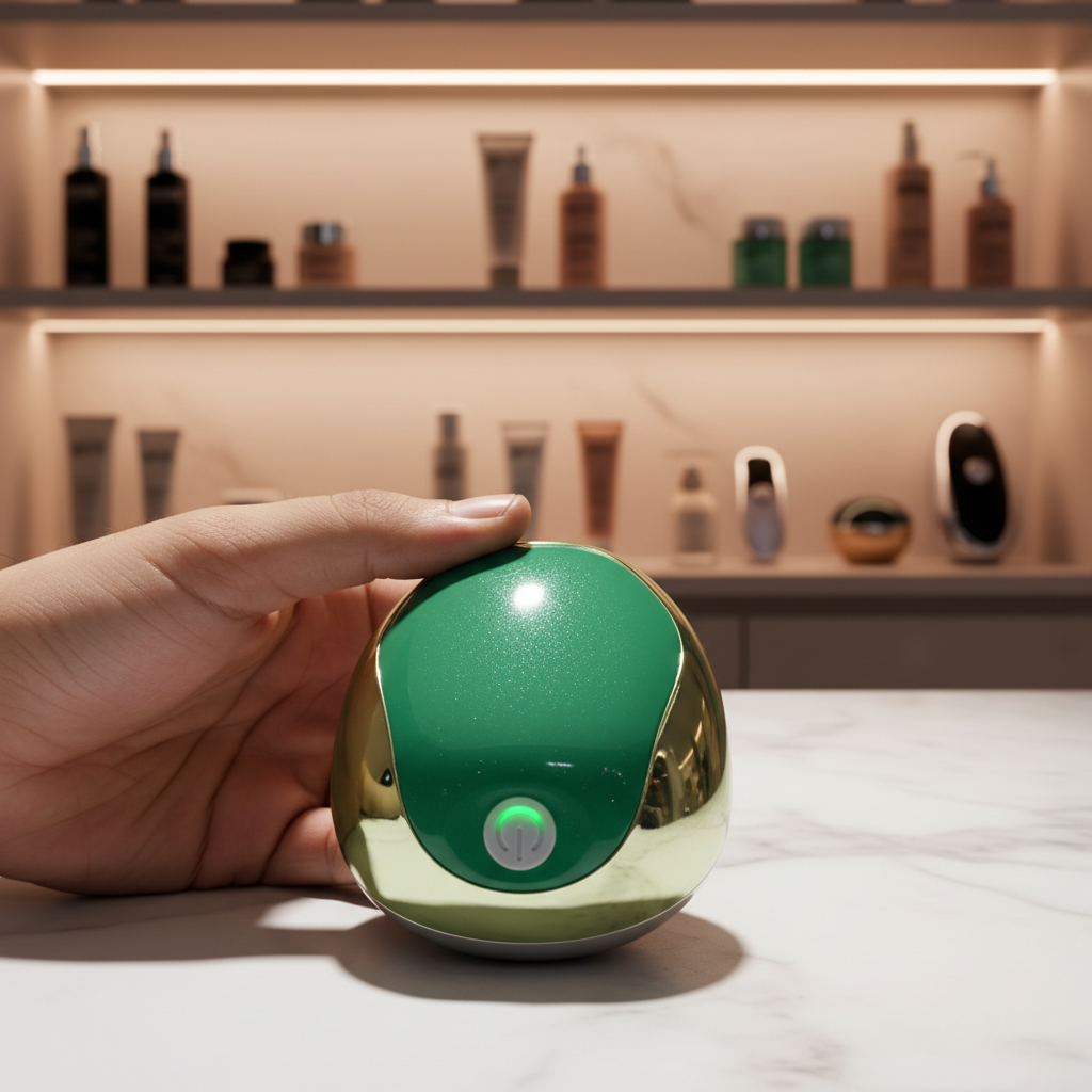 Blueidea Smart Scalp Massager - Green top power button - Premium Beauty Display