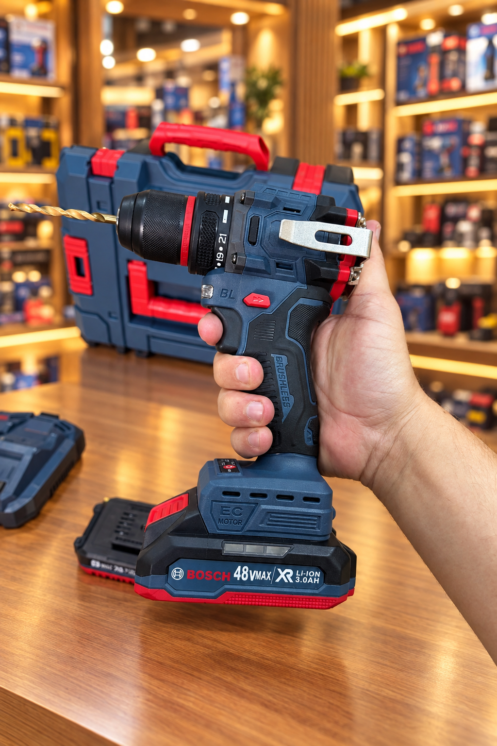 Bosch Germany Lot Cordless 2-in-1 Drill & Screwdriver – 48V