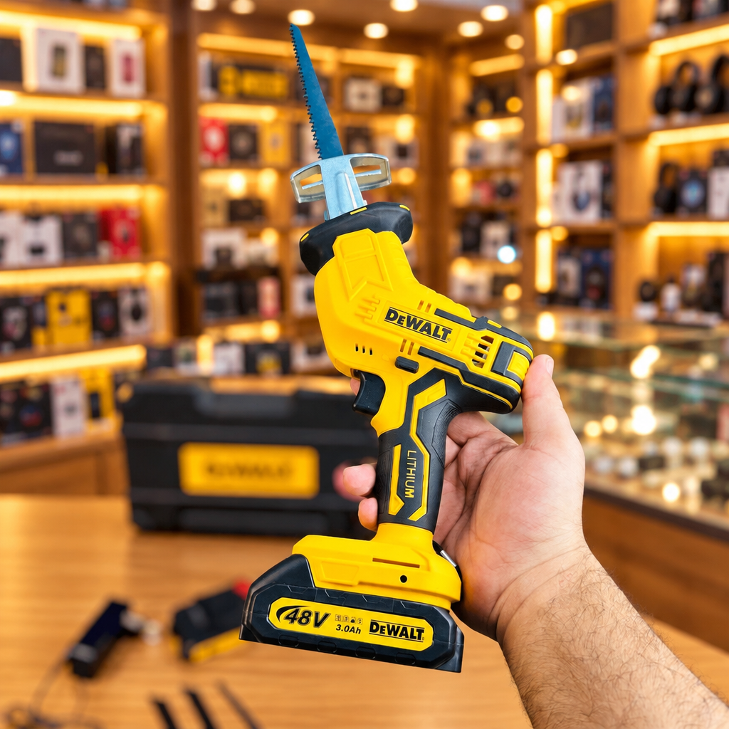DeWalt Cordless Reciprocating Saw with 2 Batteries