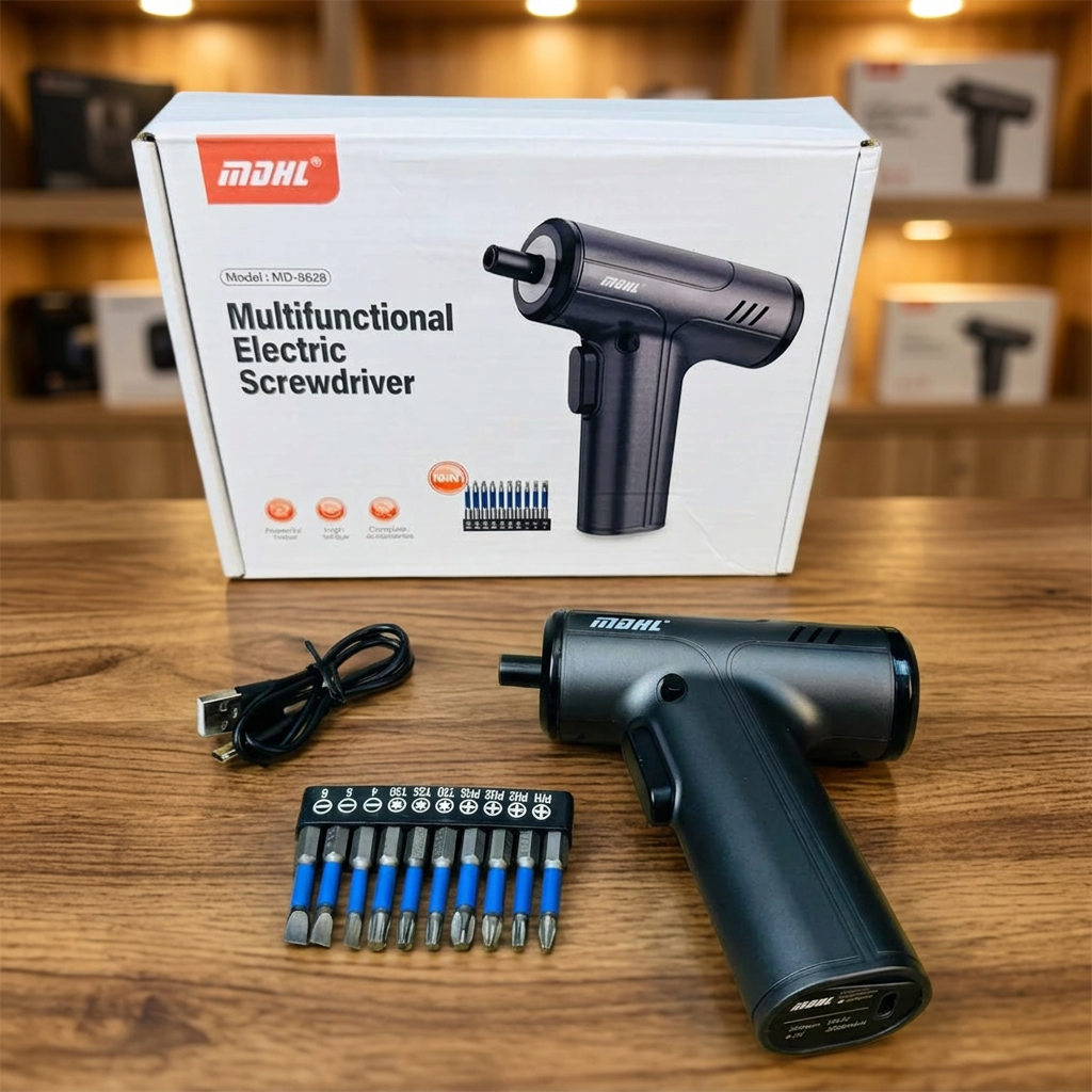 MDHL screwdriver with fitted screwdriver bit