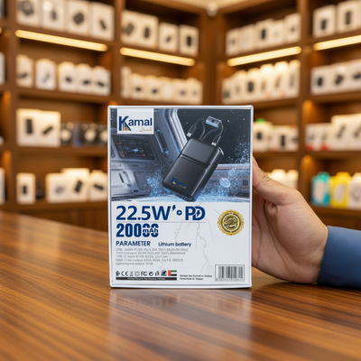 Kamal 22.5W Fast Charging Ultra Compact 20000mAh Power Bank KPB2001