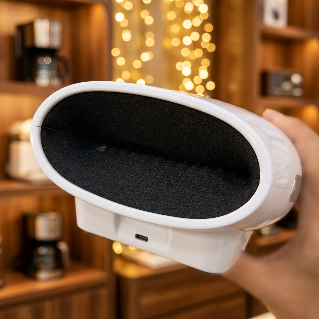 SL-550 fabric-lined opening and Type-C port