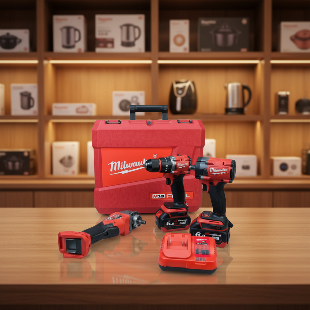 Milwaukee Angle Grinder – Premium Showroom