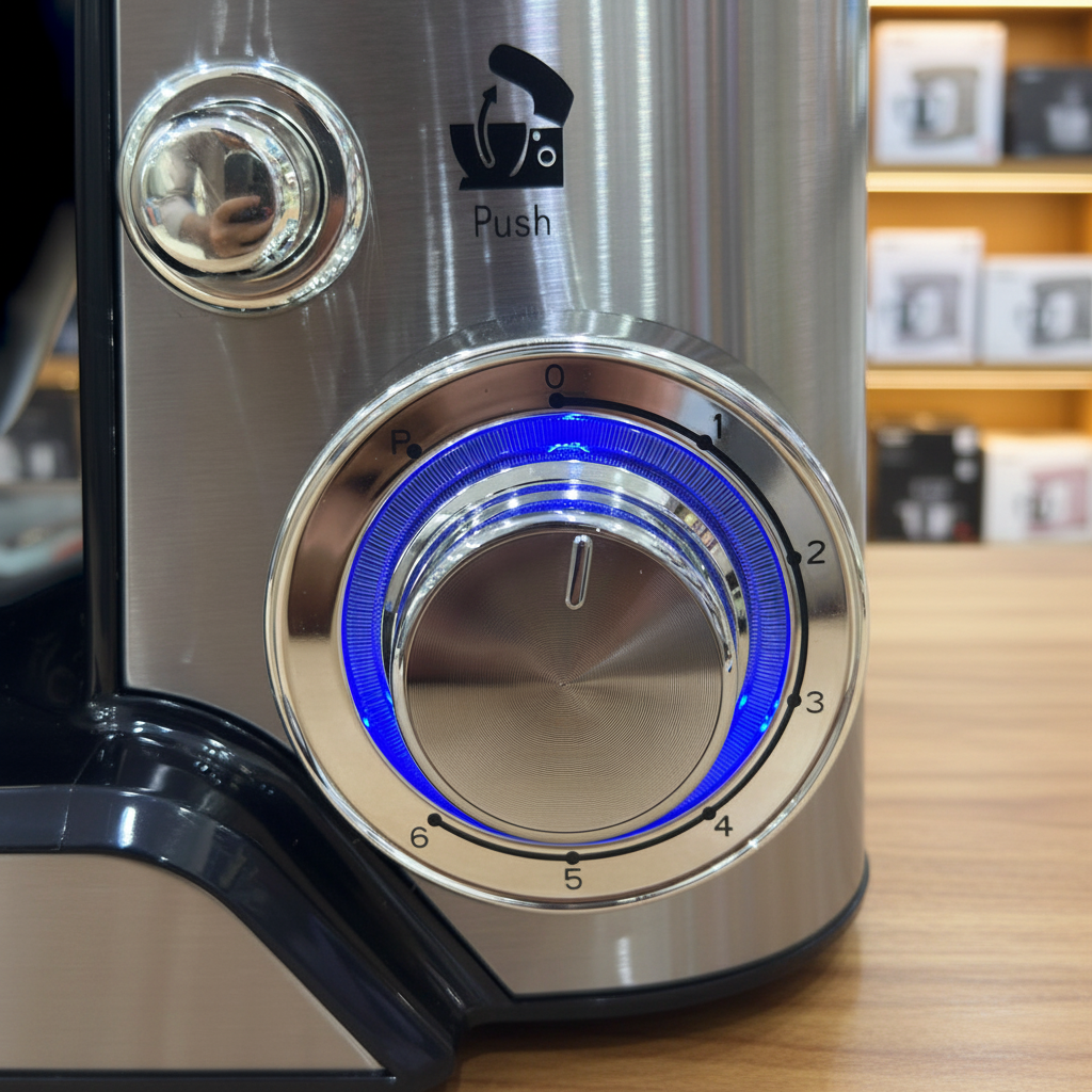 UAKEEN ZL-1603 - Full machine with splash guard and bowl in showroom - Showroom