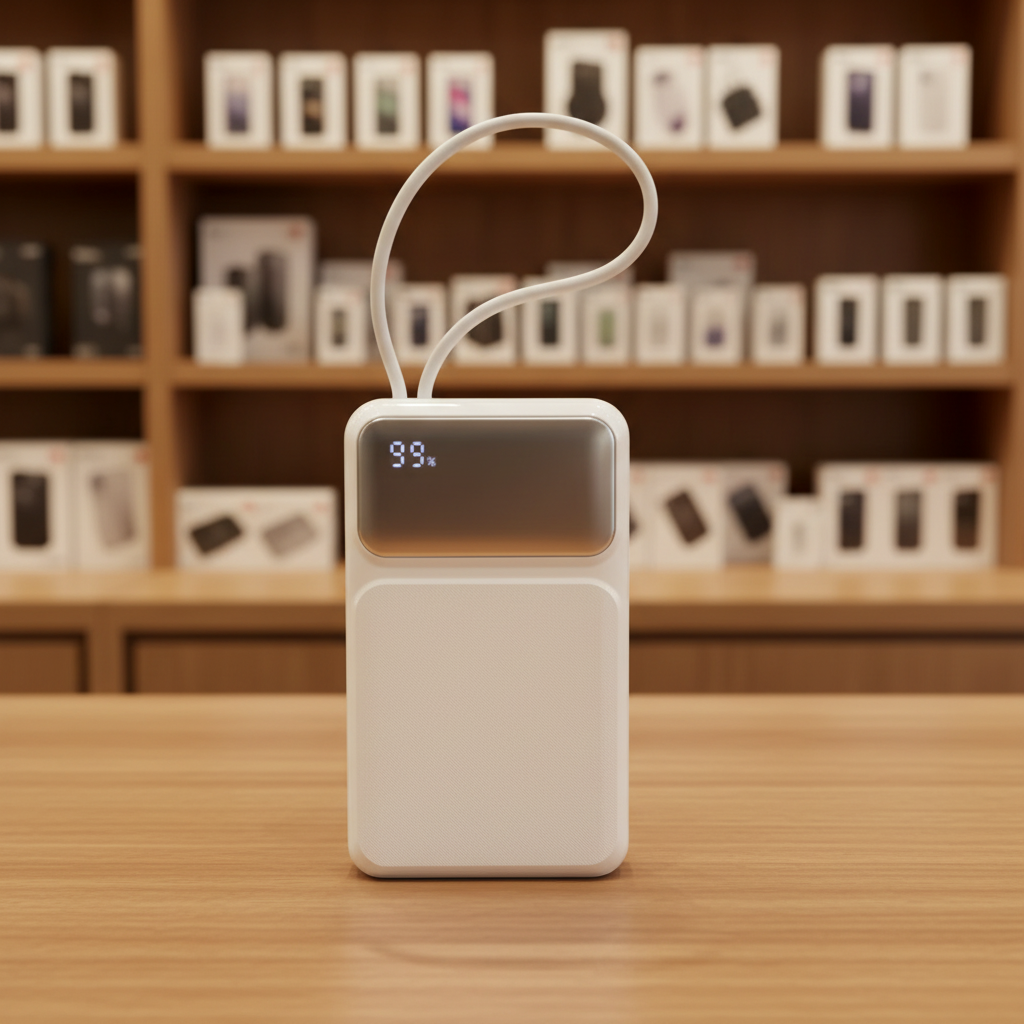 Kamal Power Bank LED Display - Premium Showroom