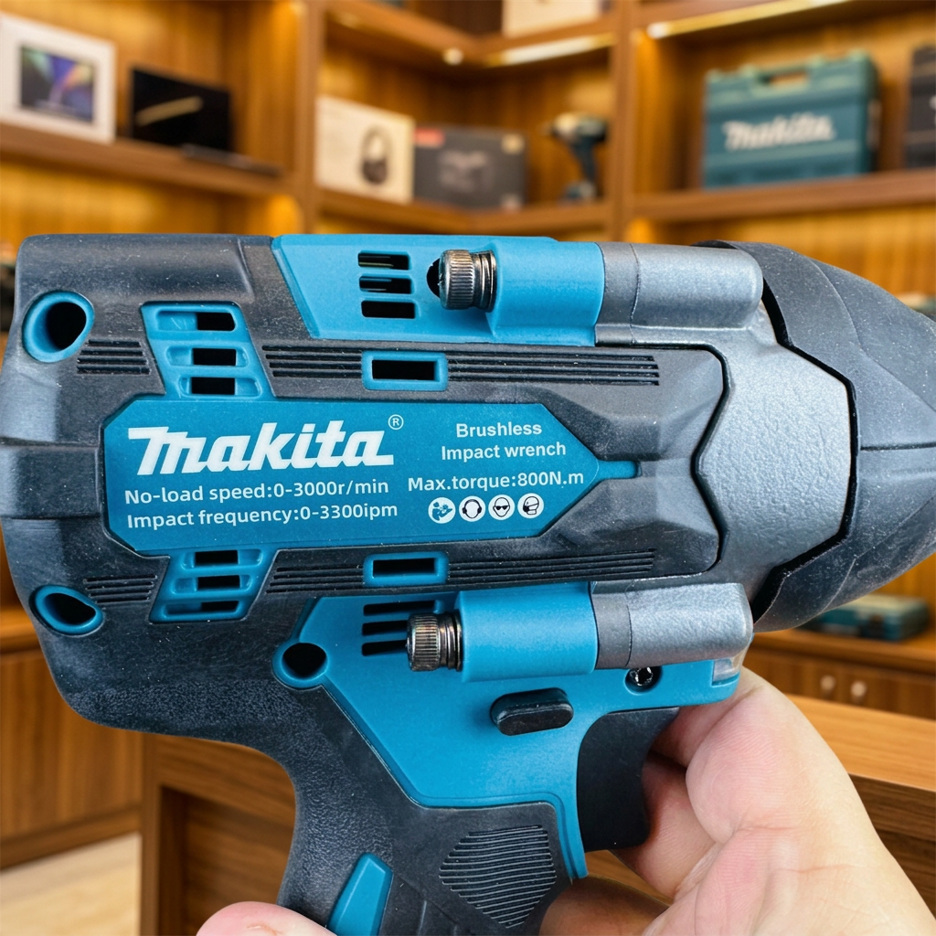 Makita impact wrench complete kit with batteries charger accessories and case