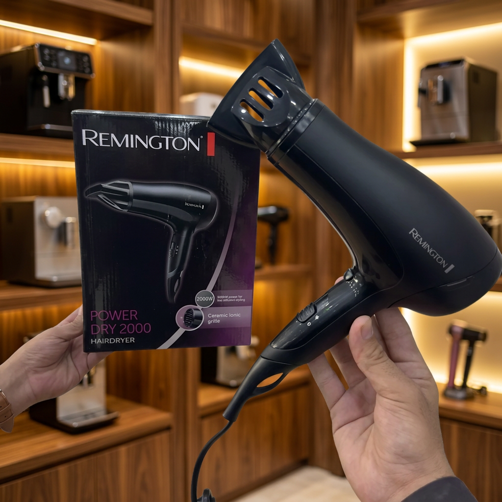 Remington Power Dry 2000 hair dryer with retail box