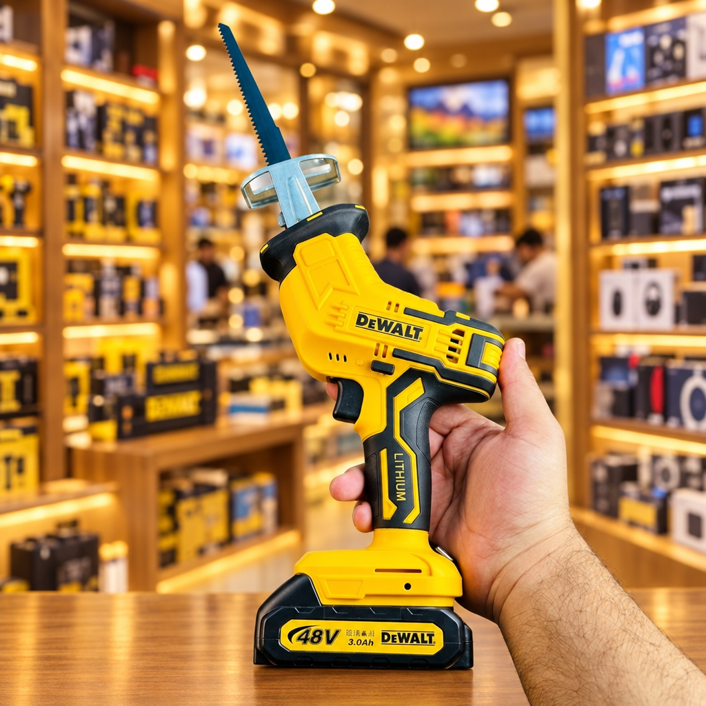 DeWalt Cordless Reciprocating Saw with 2 Batteries