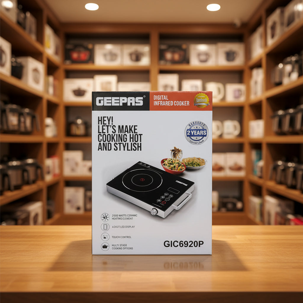 Geepas Digital Infrared Universal Hot Plate 6920