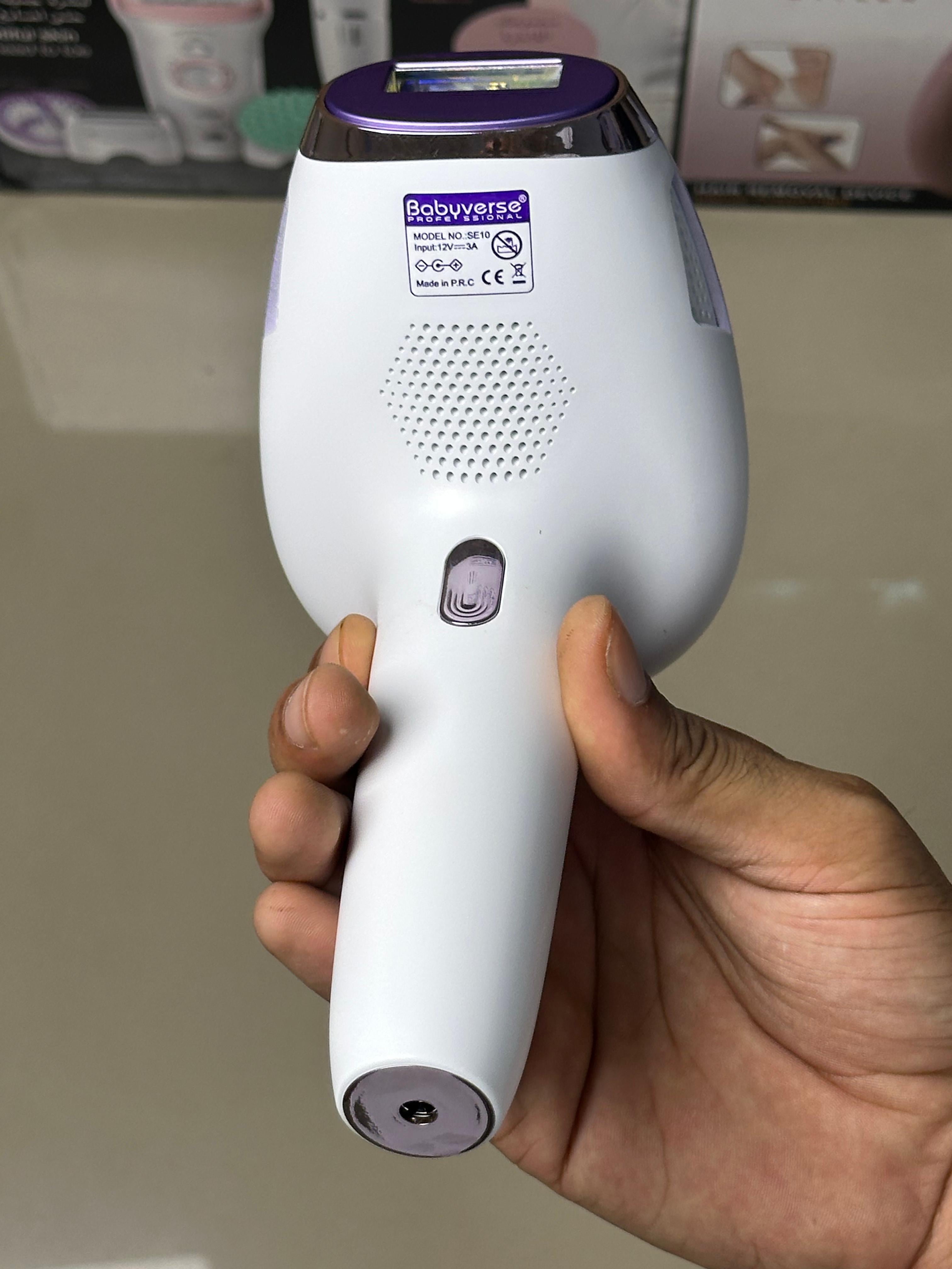 Babyverse IPL Hair Remover SE10 – Permanent Hair Removal Device