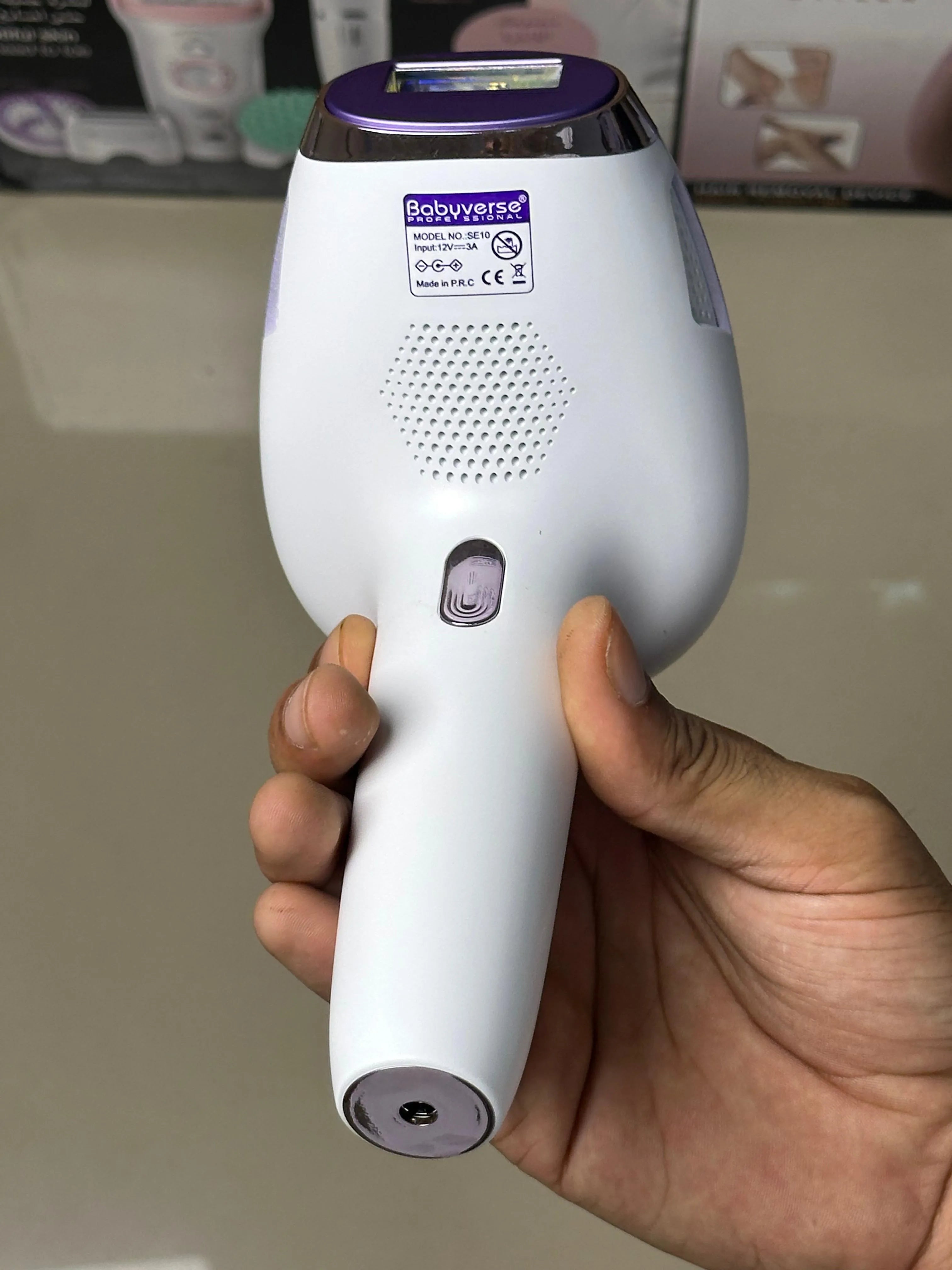 Babyverse IPL Hair Remover SE10 – Permanent Hair Removal Device