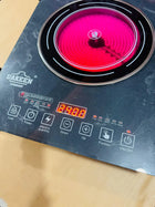 Uakeen Crystal Glass Hot Plate ZL-2604 | Electric Warming Plate