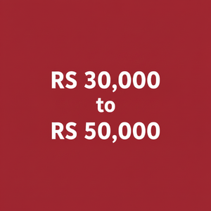 RS 30,000 to RS 50,000