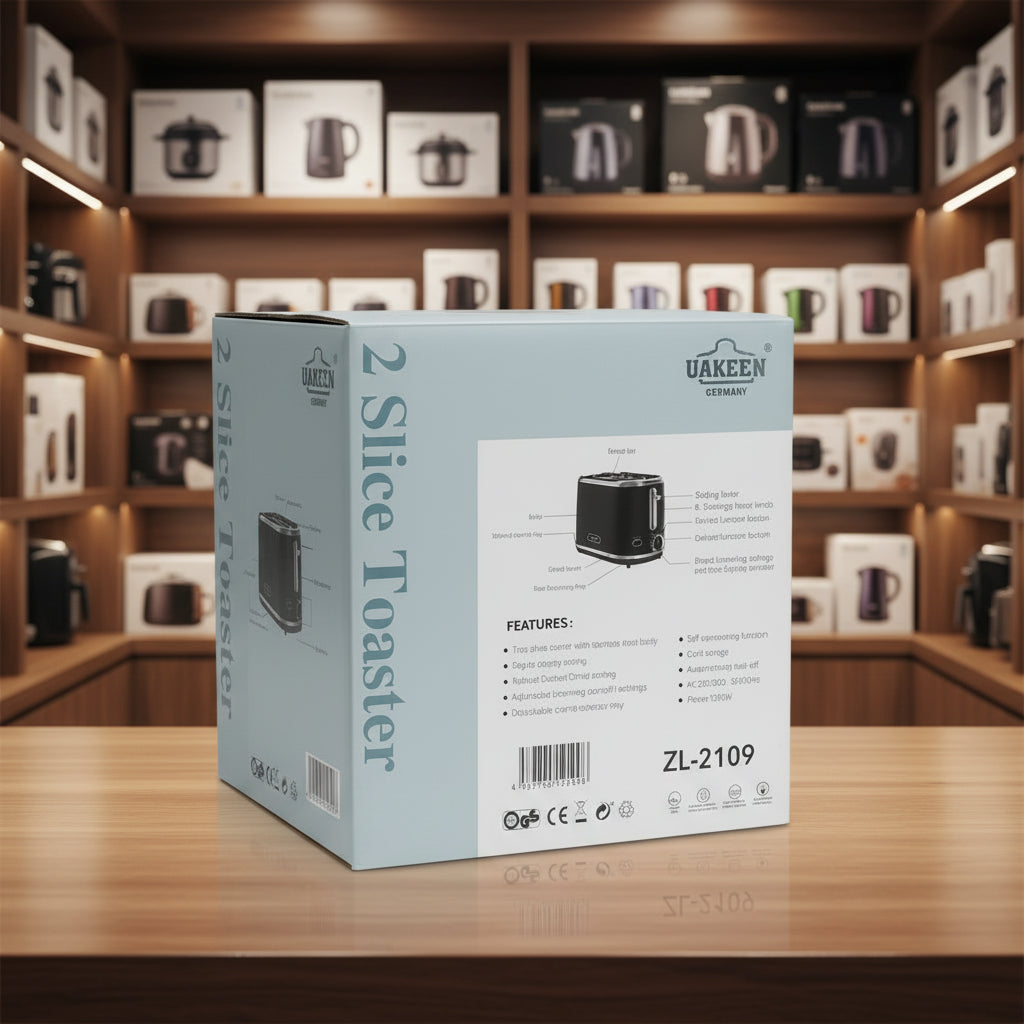 Uakeen Digital Display Electric Toaster ZL-2109