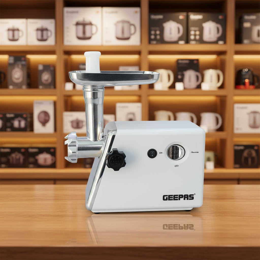 Geepas Meat Grinder GMG746P – 2 Year Warranty